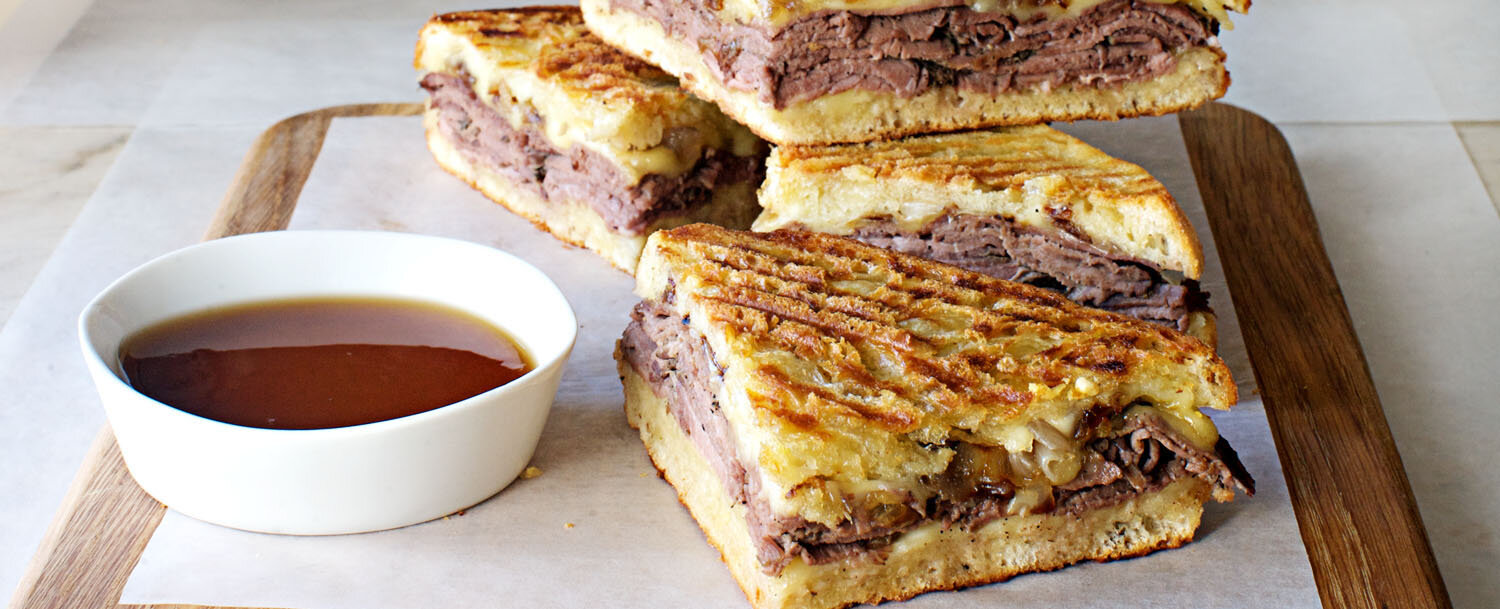 Recipes The French Dip Panini Applegate